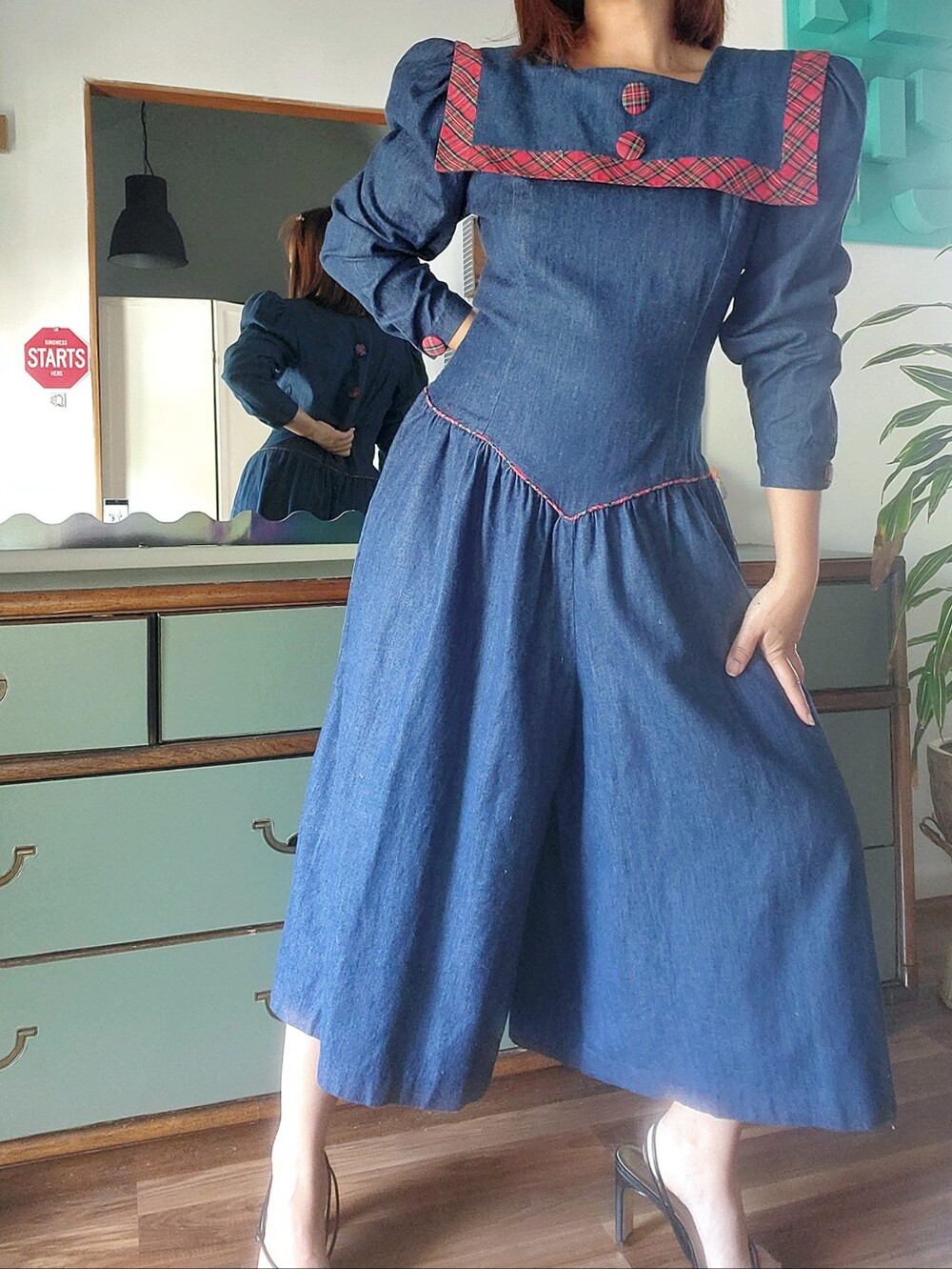 Vintage DENIM JUMPSUIT